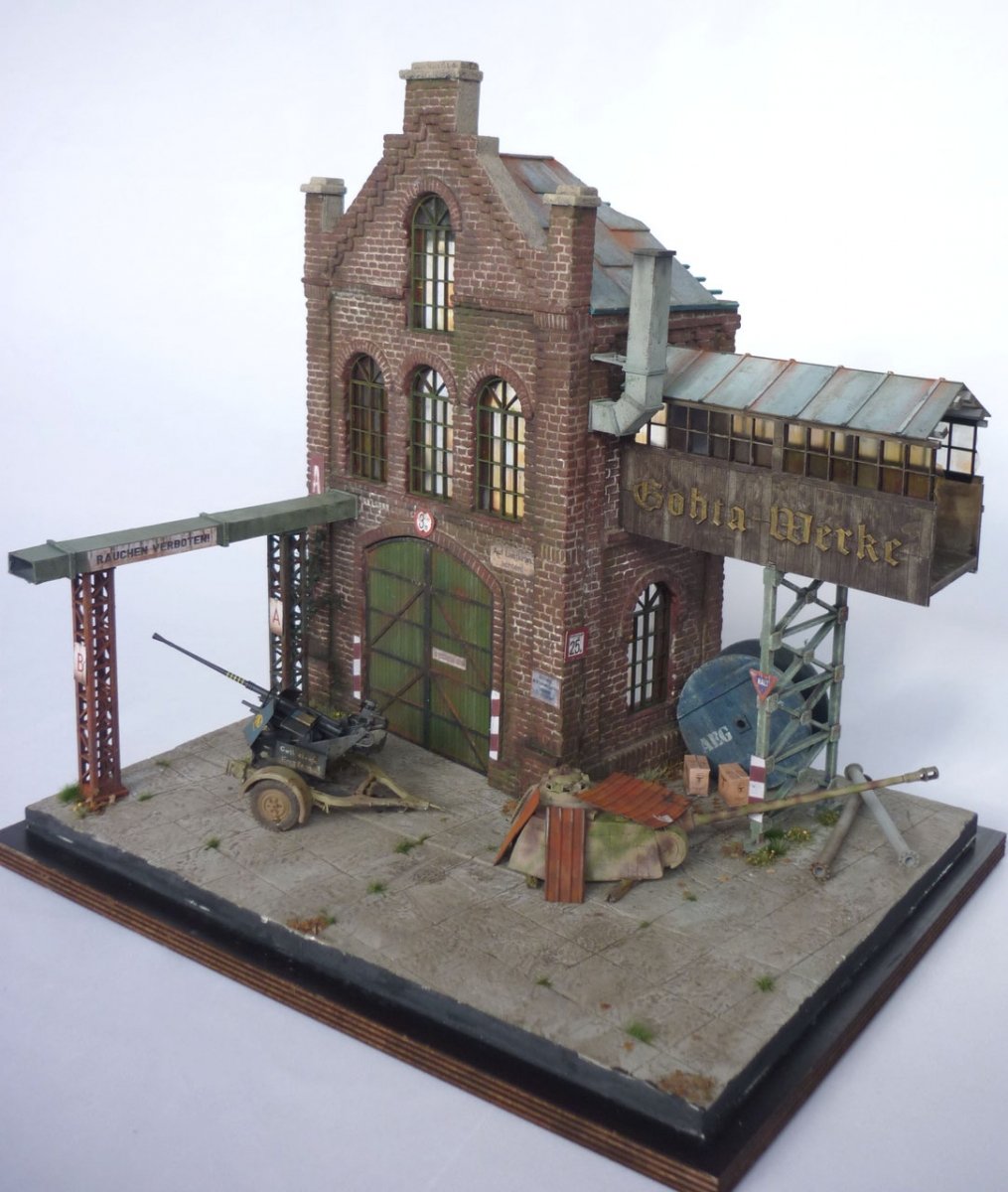 RT-Diorama 35288 Diorama-Base : &amp;quot;Gohta Werke&amp;quot; 1/35  – image 3