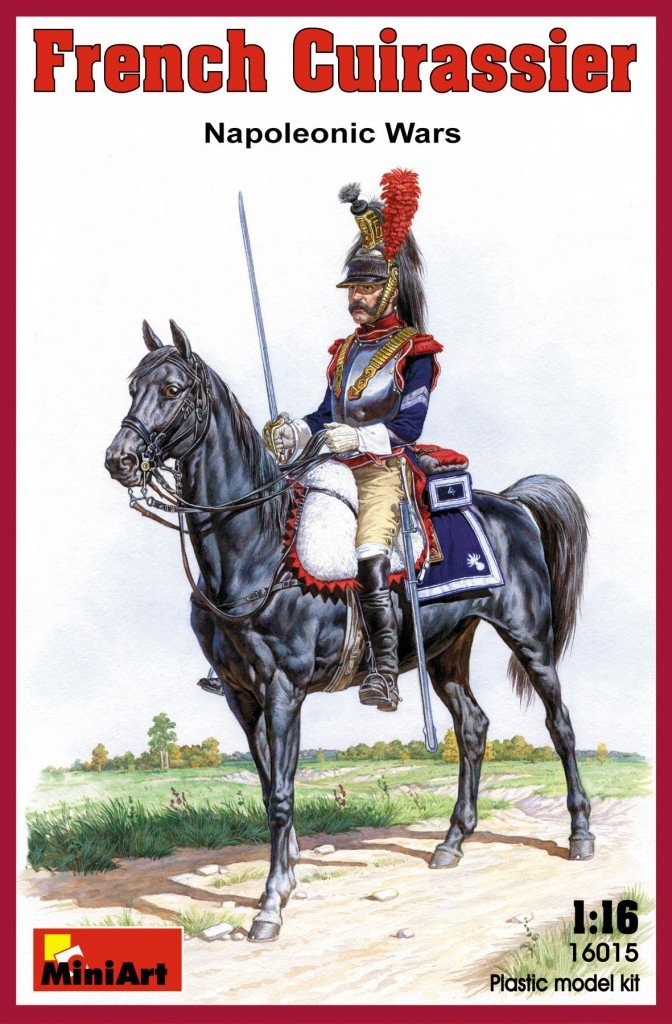 MiniArt 16015 CUIRASSIER FRANÇAIS GUERRES NAPOLÉONIENNES 1/16