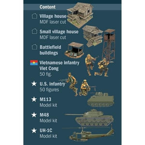 Italeri 6184 BATTLESET : GUERRE DU VIETNAM 1965 1/72 – image 2