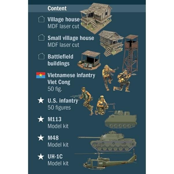 Italeri 6184 BATTLESET : GUERRE DU VIETNAM 1965 1/72 – image 2