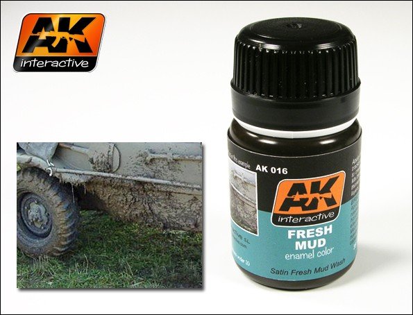 AK Interactive AK016 Boue fraîche 35 ml