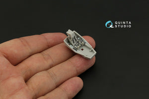 Intérieur imprimé en 3D et coloré sur papier décalcomanie Quinta Studio QD72073 F-35A (Italeri/Zvezda) 1/72  – Bild 7
