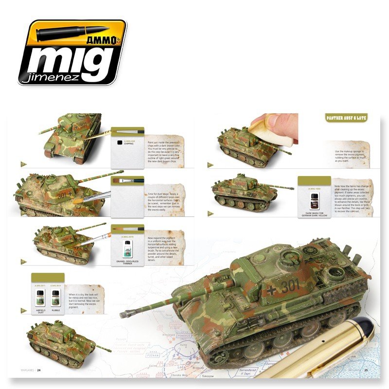 AMMO de Mig Jimenez 6003 PEINTURE DE CHARS DE JEU DE GUERRE (Anglais) – image 4