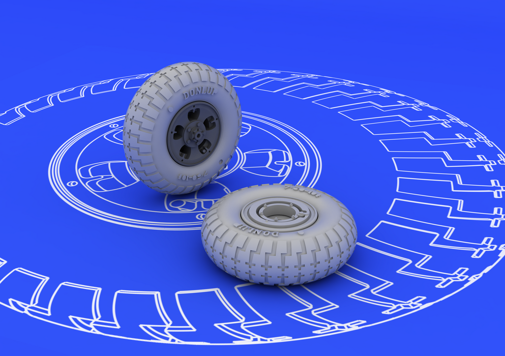 Roues Eduard 648098 Spitfire - 5 rayons 1/48 (Eduard) – Bild 2