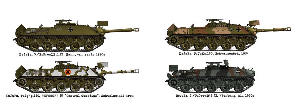 Das Werk DW35031 Kanonenjagdpanzer / Beobachtungspanzer Chasseur de chars allemand / Véhicule d&amp;#39;observation de l&amp;#39;artillerie (2 en 1) 1/35 – Bild 2
