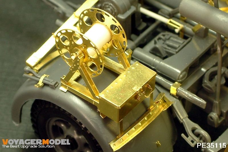 Maquette Voyager PE35115 88mm FLAK 36/37 avec Zundapp (pour TAMIYA 35017/35283) 1/35 – image 4