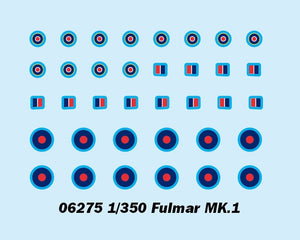 Trumpeter 06275 Fulmar MK.1 (6 pièces) (1/350) – immagine 4