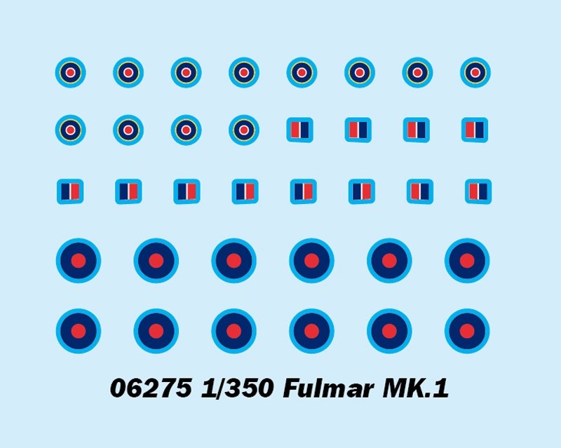 Trumpeter 06275 Fulmar MK.1 (6 pièces) (1/350) – immagine 4