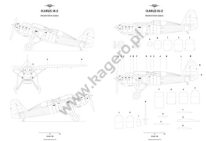 Kagero 96013 Ikarus IK-2 EN – Bild 3