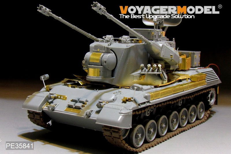 Maquette Voyager PE35841 Gepard A2 SPAAG allemand moderne de base pour TAKOM 2044 au 1/35 – image 13