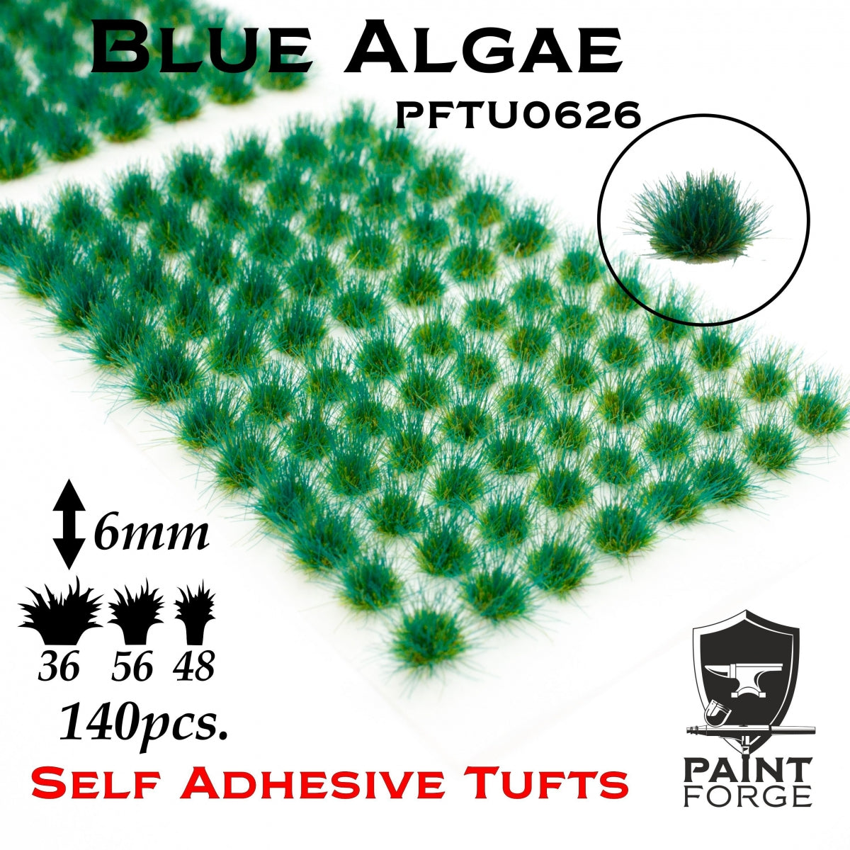 Peinture Forge PFTU0626 Algues bleues 6 mm