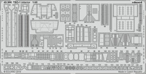 Eduard 49966 TBD-1 intérieur 1/48 GREAT WALL HOBBY – image 2
