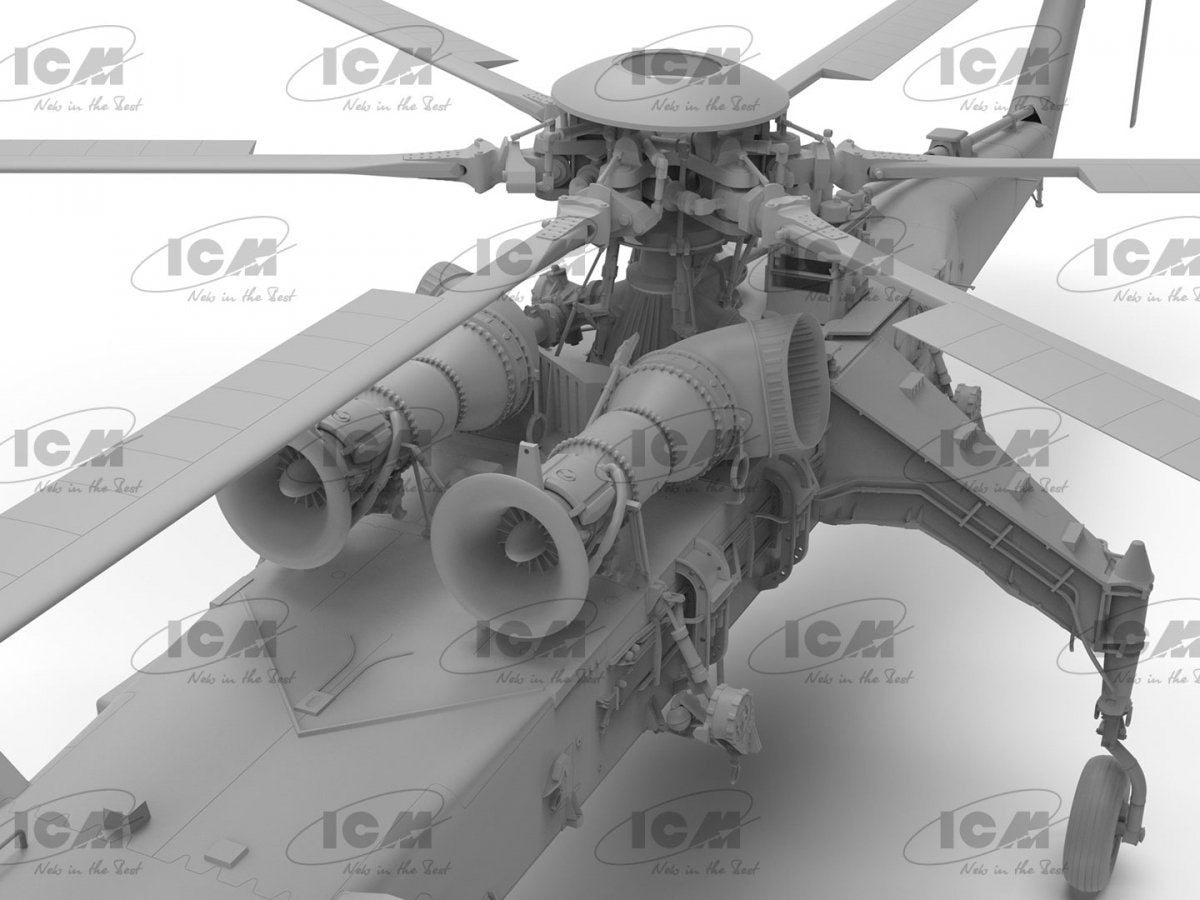 ICM 53054 Sikorsky CH-54A Tarhe Hélicoptère lourd américain 1/35  – immagine 25