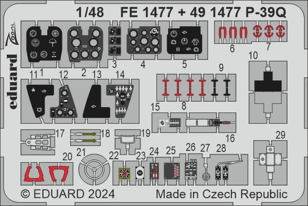 Eduard FE1477 P-39Q ARMA HOBBY 1/48
