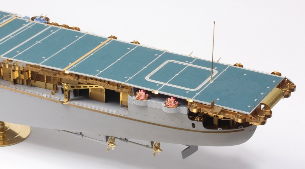 Pontos 27010fn 1/200 USS CV-6 Enterprise 1942 Kit de détails (Pont en bois couleur teck) 1/200 – imagen 23