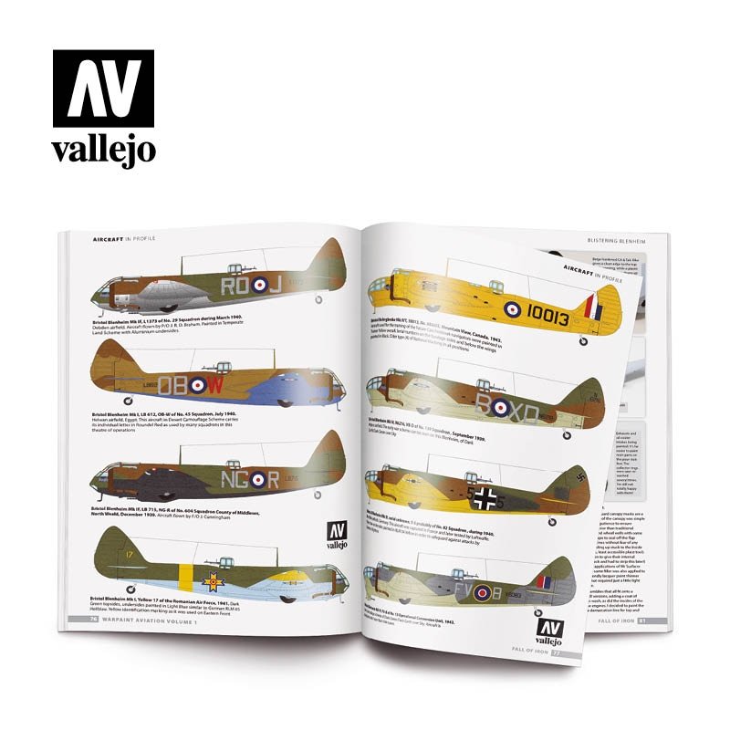 Vallejo 75016 Warpaint Aviation 1: Fall of Iron - ENGLISH – zdjęcie 4