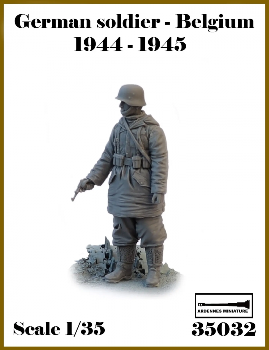Ardennes Miniature 35032 SOLDAT ALLEMAND - BELGIQUE 1944-1945 1/35