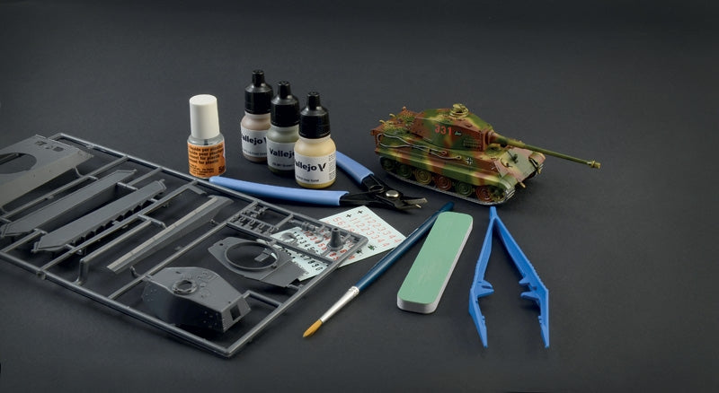 Italeri 72005 Sd. Kfz. 182 King Tiger - Kit complet pour maquette - Kit de démarrage 1/72 – Bild 2