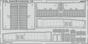 Volets d&amp;#39;atterrissage Eduard 481064 Tempest Mk.II EDUARD/SPECIAL HOBBY 1/48