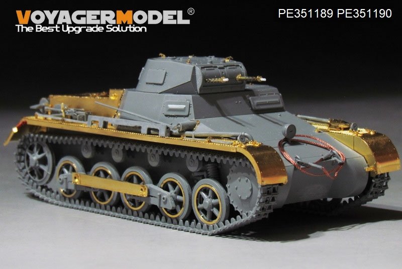 Maquette Voyager PE351189, char allemand Pz.Kpfw.I Ausf.B de la Seconde Guerre mondiale (pour TAKOM 2145), échelle 1/35 – Bild 11