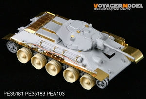 Garde-boues Voyager modèle PE35183 pour T-34/76 STZ Mod.1941 pour DRAGON 6355 1/35 – image 5