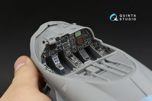 Intérieur imprimé en 3D et coloré sur papier décalcomanie Quinta Studio QD32107 A-6E TRAM Intruder (Trumpeter) 1/32 – image 5
