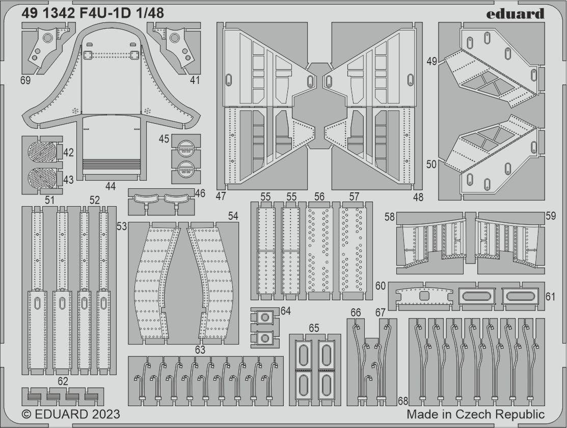 Eduard 491342 F4U-1D HOBBY BOSS 1/48 – Bild 2
