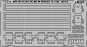 Eduard 36238 IDF Merkava Mk. IIID blindage shields 1/35 Hobby Boss