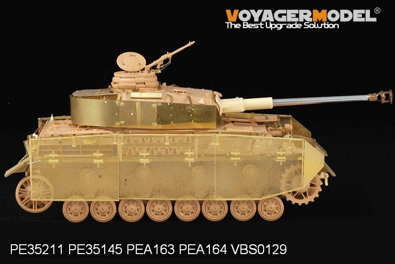 Voyager modèle PEA164 Panzer.IV allemand de la Seconde Guerre mondiale Ausf.J &amp;quot;Thoma Shields&amp;quot; grillage schürzen (pour tous) 1/35 – immagine 11