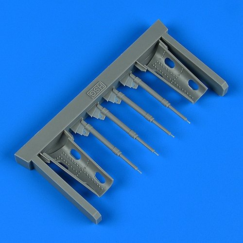 Biellettes de piston Quickboost QB32233 pour Bf 109G-6 avec verrous de train d'atterrissage, Hasegawa, échelle 1/32
