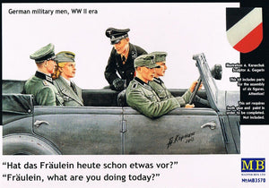 Master Box 3570 Soldats allemands 1939-1945, lot de 5 figurines (1/35)