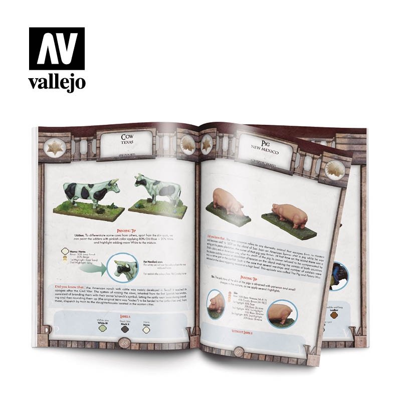 Vallejo PAWA-010EN PaintingWAR Wild West - ENGLISH – zdjęcie 3