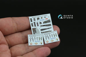 Quinta Studio QD72099 KA-6D Tanker Intruder 3D-Printed &amp; coloured Interior on decal paper (Fujimi) 1/72