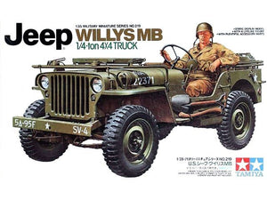 Tamiya 35219 Jeep Willys MB américaine, camion 1/4 tonne (1/35)  – Bild 2