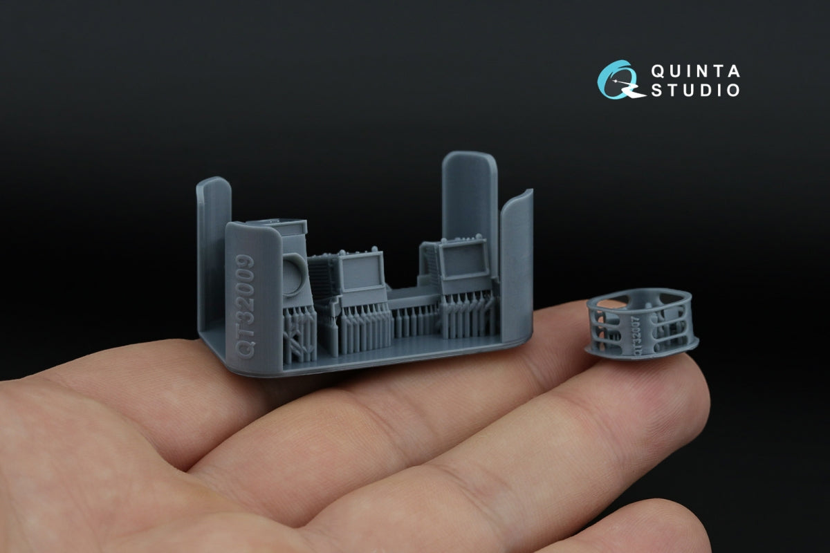 Quinta Studio QDS+32229 Tornado IDS Intérieur imprimé en 3D et coloré sur papier décalcomanie (Italeri) (Petite version) (avec pièces en résine imprimées en 3D) 1/32 – image 4