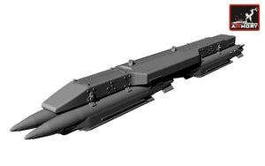 Armory Models ACA7303 GBU-39 SDB avec système d&amp;#39;affût BRU-61/A 1/72 – immagine 4