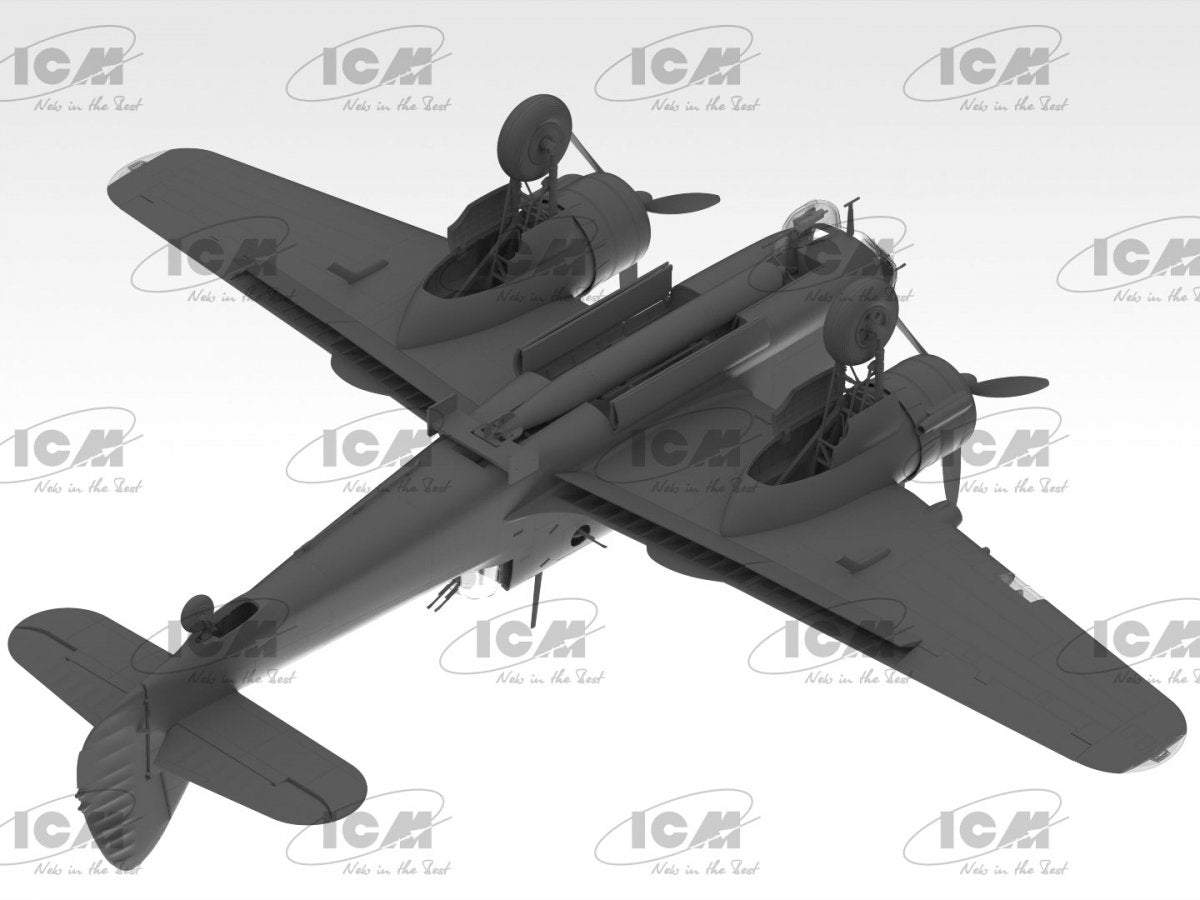 ICM 48310 Bristol Beaufort Mk.I Bombardier-torpilleur britannique de la Seconde Guerre mondiale, échelle 1/48 – Bild 13