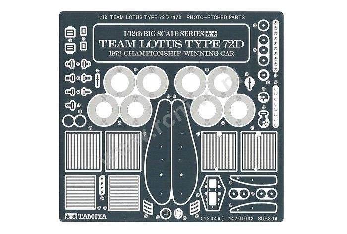 Tamiya 12046 Team Lotus Type 72D 1972 1/12 – zdjęcie 4
