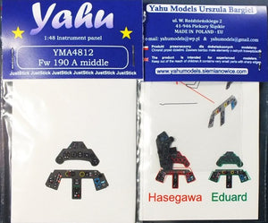 Yahu YMA4812 Fw 190 A milieu (Eduard / Hasegawa) 1/48