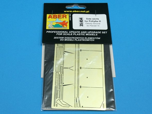 Aber 35A054 Jupes latérales pour PzKpfw III (1/35) – Bild 2
