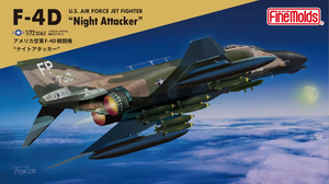 Fine Molds 72747 Chasseur à réaction F-4D « Night Attacker » de l&amp;#39;US Air Force, échelle 1/72