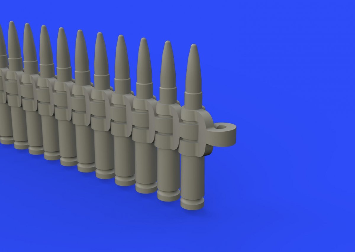 Bandes de munitions Eduard 648341 12,7 mm 1/48 – immagine 2