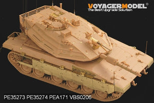 Jupes latérales pour char de combat principal Merkava Mk.IV moderne (Voyager Model PE35274, pour ACADEMY 13213) à l&amp;#39;échelle 1/35 – image 3