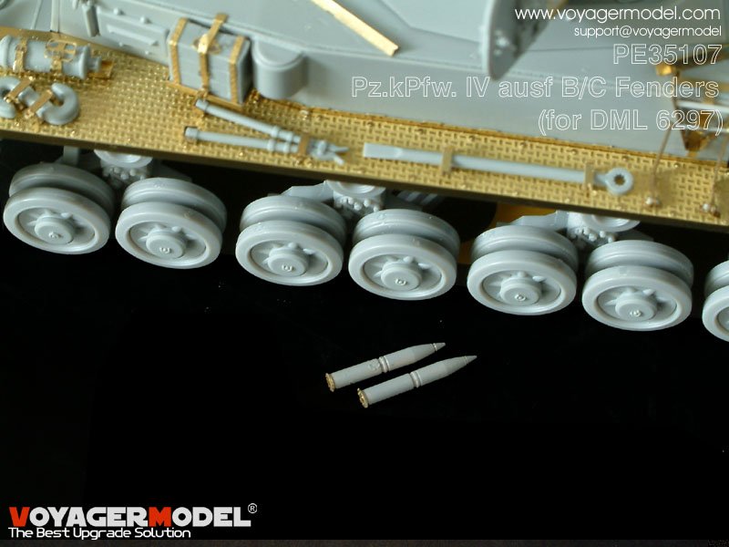 Modèle Voyager PE35107 Pz.kPfw. IV Ausf B/C (Pour DRAGON 6297) 1/35 – image 10