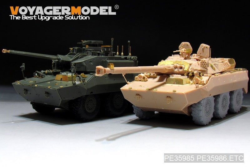 Maquette Voyager PE35986 Chasseur de chars français moderne AMX-10RCR (modèle de base pour Tiger, échelle 1/35) – immagine 18