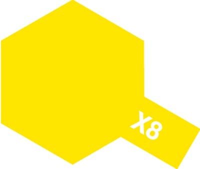 Peinture acrylique Tamiya X8 Jaune Citron (81508) 10 ml – image 2