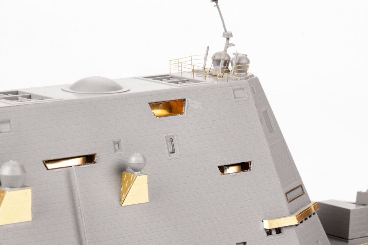 Maquettes Eduard 53288 USS DDG-1000 Zumwalt SNOWMAN, TAKOM 1/350 – immagine 14