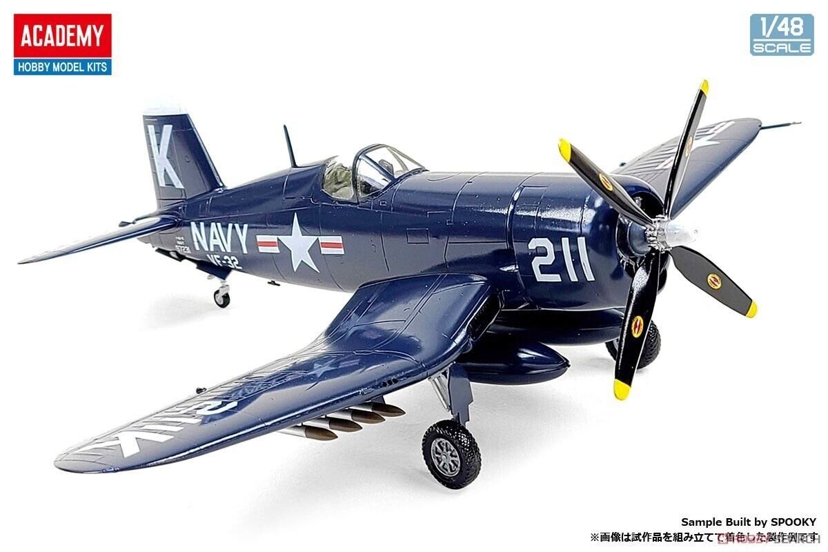 Maquette Academy 12353 Vought F4U-4 Corsair - Bataille du réservoir de Jangjin 1/48 – Bild 2