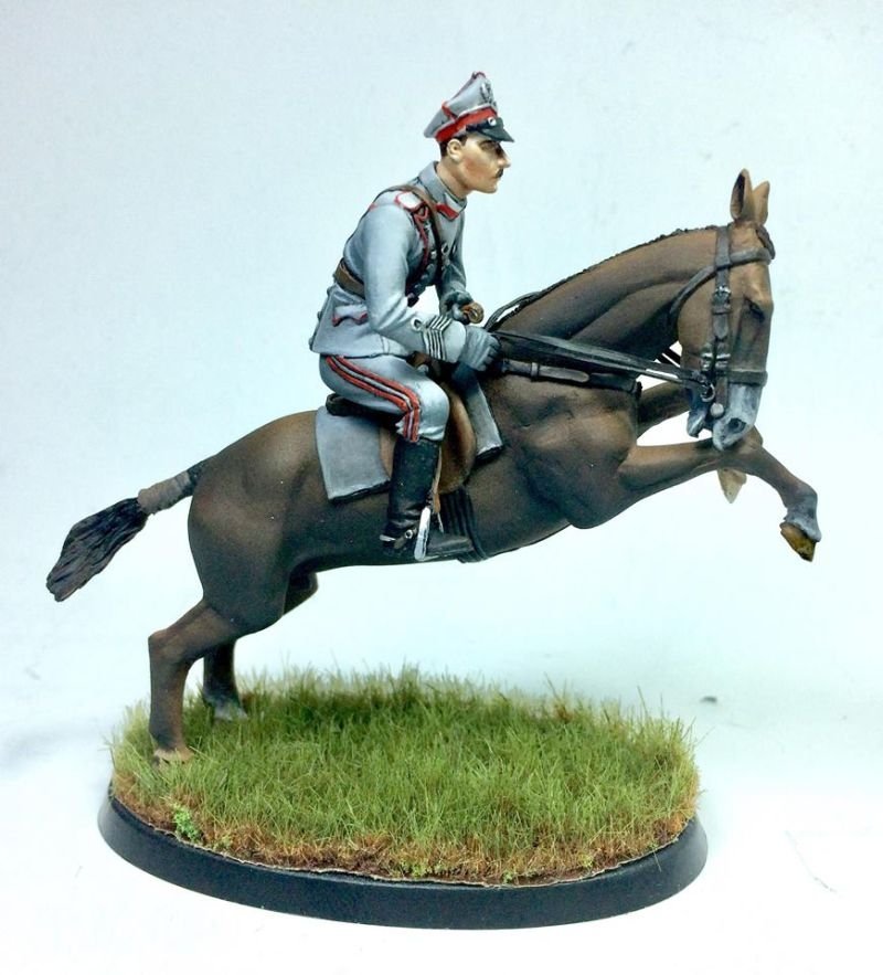 ToRo Modèle 35F117 - Forces de Grande-Pologne 1919 - Lieutenant-colonel Wladyslaw Anders, commandant du 1er régiment de uhlans de Grande-Pologne, région de Babrouïsk, été 1919, échelle 1/35 – image 3