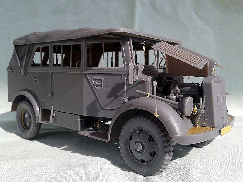 Miniart 35147 L1500A Kfz.70 Voiture de personnel allemande (1/35) – Bild 8